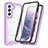 Custodia Silicone Trasparente Laterale 360 Gradi Cover M01 per Samsung Galaxy S22 Plus 5G