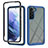 Custodia Silicone Trasparente Laterale 360 Gradi Cover M02 per Samsung Galaxy S21 5G