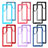 Custodia Silicone Trasparente Laterale 360 Gradi Cover M02 per Samsung Galaxy S22 Ultra 5G