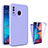 Custodia Silicone Trasparente Laterale 360 Gradi Cover MJ1 per Samsung Galaxy A20