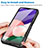 Custodia Silicone Trasparente Laterale 360 Gradi Cover MJ1 per Samsung Galaxy A22 4G