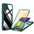 Custodia Silicone Trasparente Laterale 360 Gradi Cover MJ1 per Samsung Galaxy A22 4G