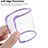 Custodia Silicone Trasparente Laterale 360 Gradi Cover MJ1 per Samsung Galaxy A32 5G