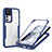 Custodia Silicone Trasparente Laterale 360 Gradi Cover MJ1 per Xiaomi Mi 12T 5G Blu