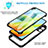 Custodia Silicone Trasparente Laterale 360 Gradi Cover MJ1 per Xiaomi Redmi A2 Plus