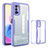 Custodia Silicone Trasparente Laterale 360 Gradi Cover MJ1 per Xiaomi Redmi Note 10 5G