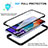 Custodia Silicone Trasparente Laterale 360 Gradi Cover MJ1 per Xiaomi Redmi Note 12 Explorer