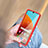 Custodia Silicone Trasparente Laterale 360 Gradi Cover MJ2 per Samsung Galaxy A32 5G