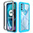 Custodia Silicone Trasparente Laterale 360 Gradi Cover per Motorola Moto G71 5G