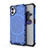 Custodia Silicone Trasparente Laterale 360 Gradi Cover per Nothing Phone 1 Blu