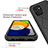 Custodia Silicone Trasparente Laterale 360 Gradi Cover per Samsung Galaxy A03