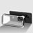 Custodia Silicone Trasparente Laterale 360 Gradi Cover per Samsung Galaxy M80S Bianco