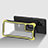Custodia Silicone Trasparente Laterale 360 Gradi Cover per Samsung Galaxy M80S Giallo