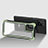 Custodia Silicone Trasparente Laterale 360 Gradi Cover per Samsung Galaxy M80S Verde Pastello