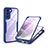 Custodia Silicone Trasparente Laterale 360 Gradi Cover per Samsung Galaxy S24 5G