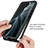 Custodia Silicone Trasparente Laterale 360 Gradi Cover per Xiaomi Mi 11 Lite 4G