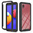 Custodia Silicone Trasparente Laterale 360 Gradi Cover YB1 per Samsung Galaxy A01 Core