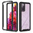 Custodia Silicone Trasparente Laterale 360 Gradi Cover YB1 per Samsung Galaxy S20 FE 4G Nero