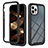 Custodia Silicone Trasparente Laterale 360 Gradi Cover YB2 per Apple iPhone 13 Pro Max