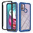 Custodia Silicone Trasparente Laterale 360 Gradi Cover YB2 per Motorola Moto G10 Power