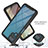 Custodia Silicone Trasparente Laterale 360 Gradi Cover YB2 per Samsung Galaxy A12 Nacho
