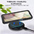 Custodia Silicone Trasparente Laterale 360 Gradi Cover YB2 per Samsung Galaxy F12