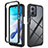Custodia Silicone Trasparente Laterale 360 Gradi Cover ZJ1 per Motorola Moto G 5G (2023) Nero
