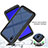 Custodia Silicone Trasparente Laterale 360 Gradi Cover ZJ1 per Samsung Galaxy A01 Core