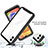 Custodia Silicone Trasparente Laterale 360 Gradi Cover ZJ1 per Samsung Galaxy A04 4G