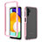 Custodia Silicone Trasparente Laterale 360 Gradi Cover ZJ1 per Samsung Galaxy A04s Rosa