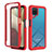 Custodia Silicone Trasparente Laterale 360 Gradi Cover ZJ1 per Samsung Galaxy A12 5G
