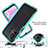 Custodia Silicone Trasparente Laterale 360 Gradi Cover ZJ1 per Samsung Galaxy A13 4G