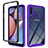 Custodia Silicone Trasparente Laterale 360 Gradi Cover ZJ1 per Samsung Galaxy A20s Lavanda