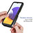 Custodia Silicone Trasparente Laterale 360 Gradi Cover ZJ1 per Samsung Galaxy A22 5G
