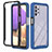 Custodia Silicone Trasparente Laterale 360 Gradi Cover ZJ1 per Samsung Galaxy A32 4G