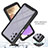 Custodia Silicone Trasparente Laterale 360 Gradi Cover ZJ1 per Samsung Galaxy A32 5G