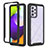 Custodia Silicone Trasparente Laterale 360 Gradi Cover ZJ1 per Samsung Galaxy A52 4G
