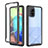 Custodia Silicone Trasparente Laterale 360 Gradi Cover ZJ1 per Samsung Galaxy A71 4G A715 Nero