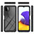 Custodia Silicone Trasparente Laterale 360 Gradi Cover ZJ1 per Samsung Galaxy F42 5G