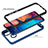 Custodia Silicone Trasparente Laterale 360 Gradi Cover ZJ1 per Samsung Galaxy M10S