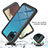Custodia Silicone Trasparente Laterale 360 Gradi Cover ZJ1 per Samsung Galaxy M12
