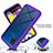 Custodia Silicone Trasparente Laterale 360 Gradi Cover ZJ1 per Samsung Galaxy M31 Prime Edition