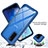 Custodia Silicone Trasparente Laterale 360 Gradi Cover ZJ1 per Samsung Galaxy S20