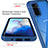 Custodia Silicone Trasparente Laterale 360 Gradi Cover ZJ1 per Samsung Galaxy S20