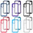 Custodia Silicone Trasparente Laterale 360 Gradi Cover ZJ1 per Samsung Galaxy S20