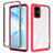 Custodia Silicone Trasparente Laterale 360 Gradi Cover ZJ1 per Samsung Galaxy S20 Plus