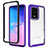 Custodia Silicone Trasparente Laterale 360 Gradi Cover ZJ1 per Samsung Galaxy S20 Ultra Lavanda