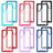 Custodia Silicone Trasparente Laterale 360 Gradi Cover ZJ1 per Samsung Galaxy S22 Ultra 5G