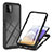 Custodia Silicone Trasparente Laterale 360 Gradi Cover ZJ2 per Samsung Galaxy A22 5G