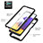 Custodia Silicone Trasparente Laterale 360 Gradi Cover ZJ2 per Samsung Galaxy A22s 5G